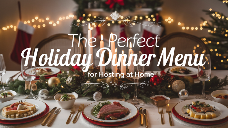 The Perfect Holiday Dinner Menu for Hosting at Home