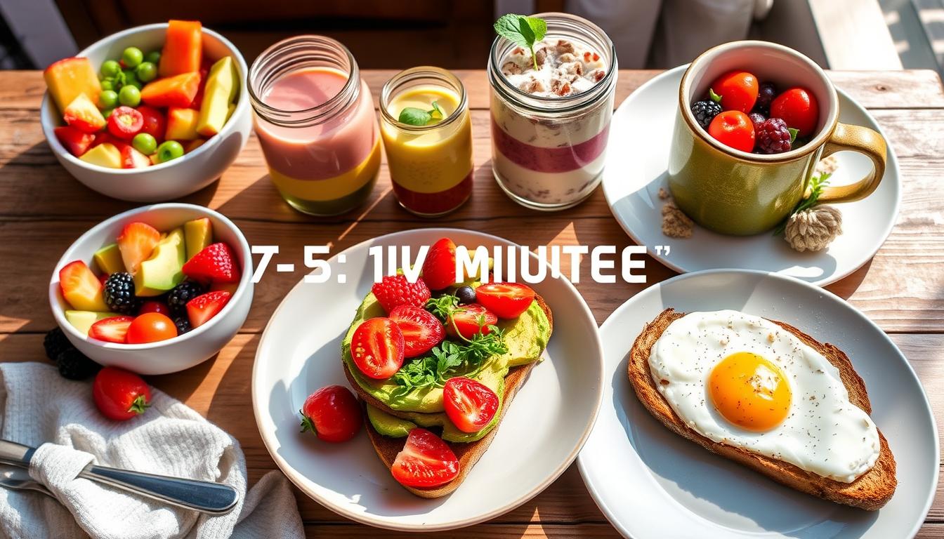 - 5-minute breakfast ideas