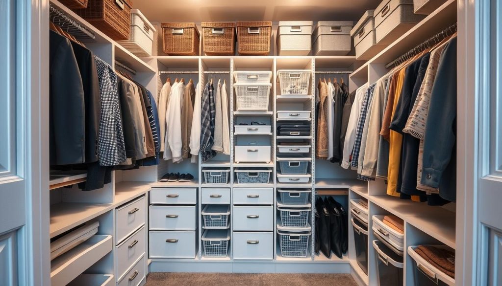 Innovative closet organization techniques