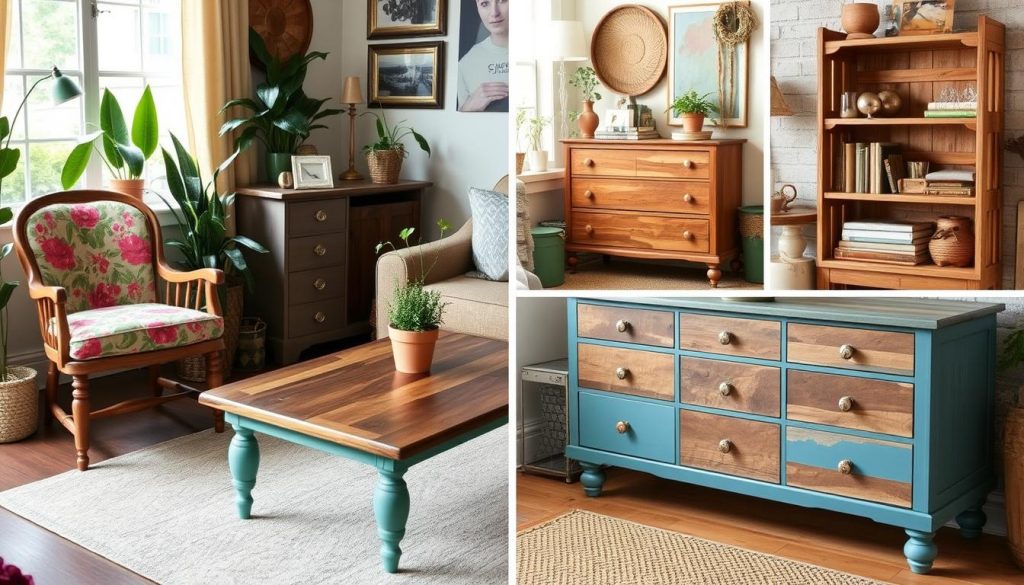 thrift store furniture makeovers