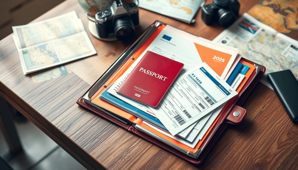 travel document organization